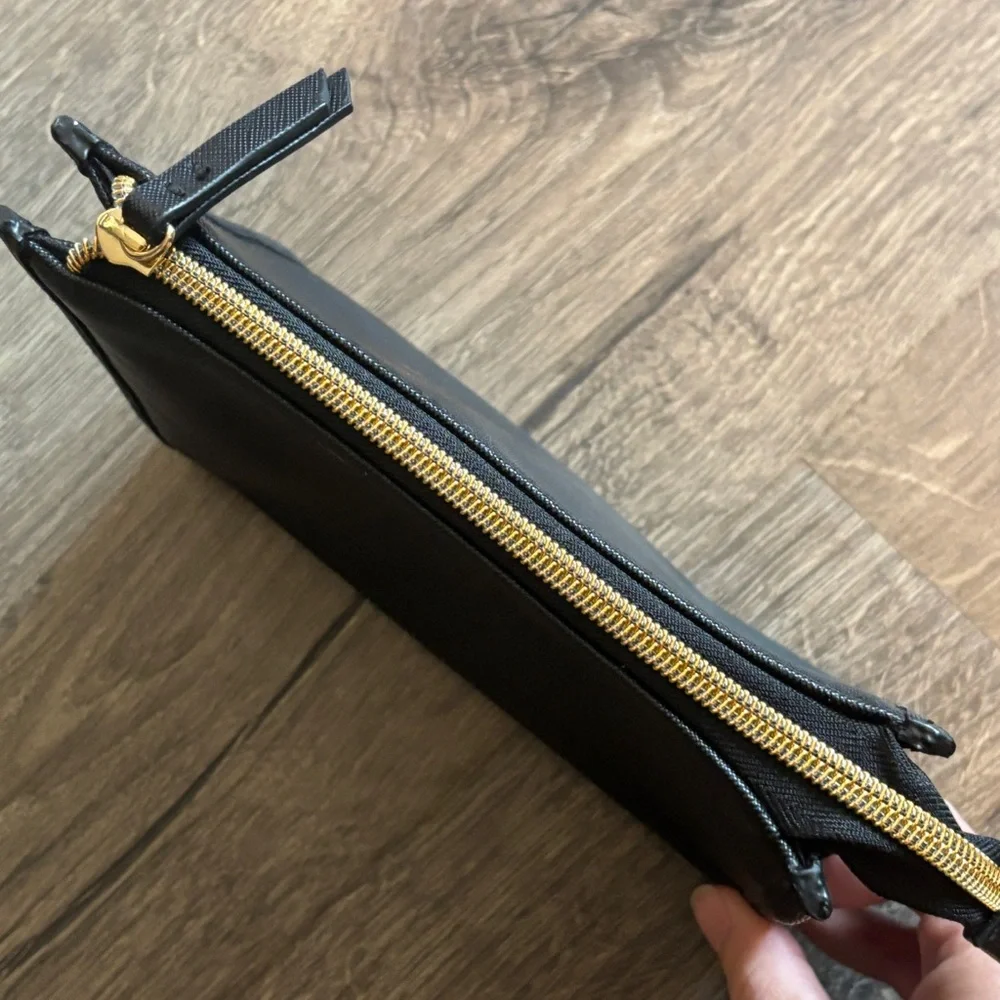 Kendra Scott Black Toiletry/Cosmetic Bag